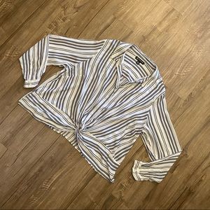 🦓 INC Striped Blouse 🦓